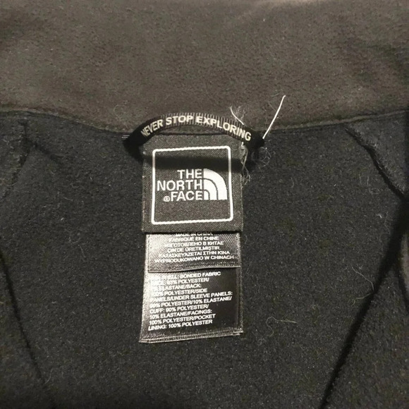 North Face Black Soft Shell Jacket Womens XS - Picture 3 of 16